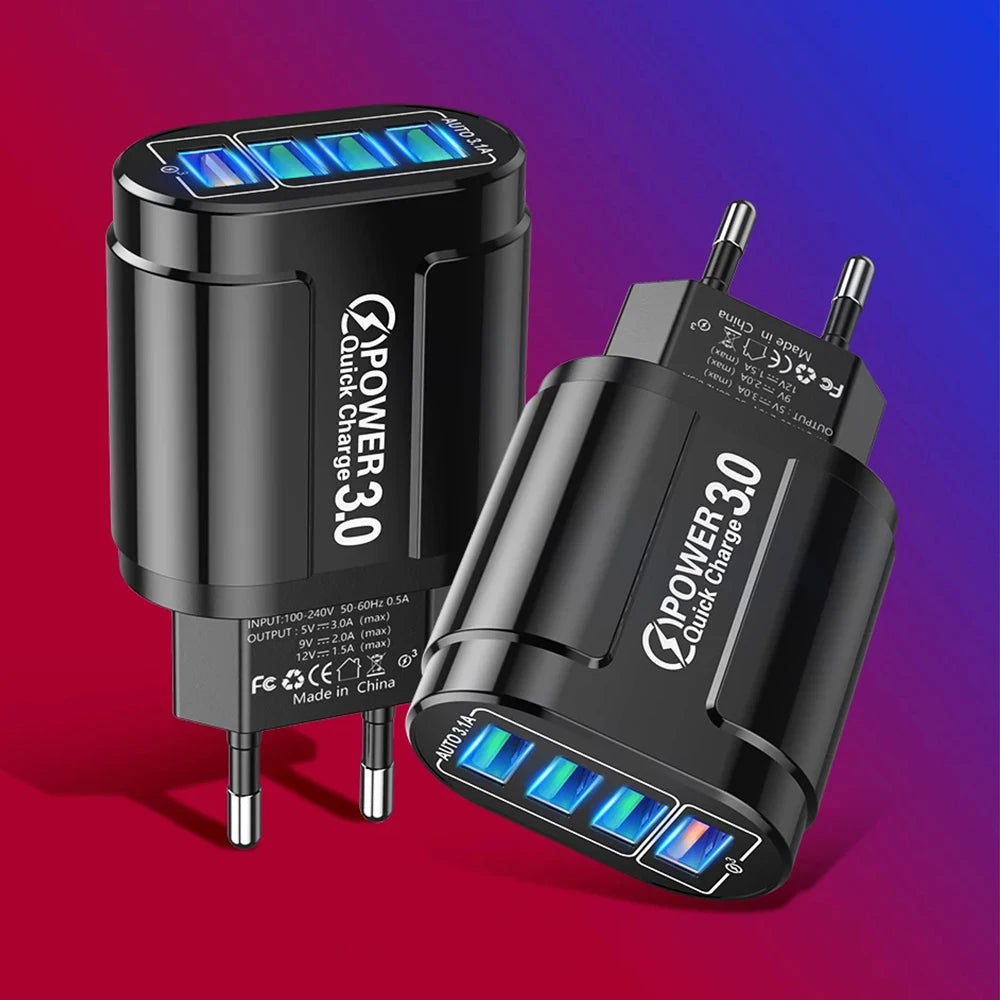 Cargador 4 entradas 48w