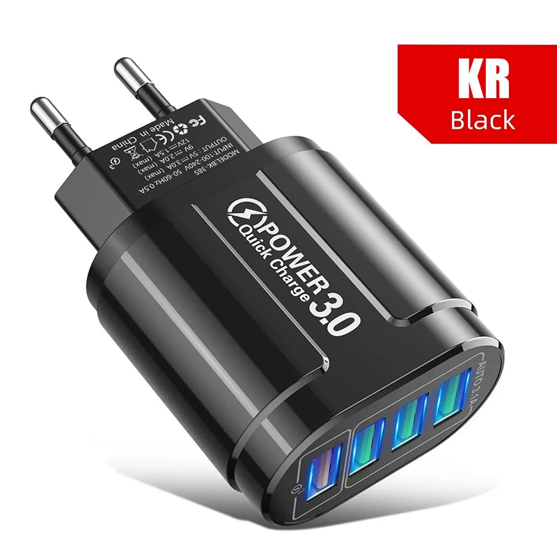 Cargador 4 entradas 48w
